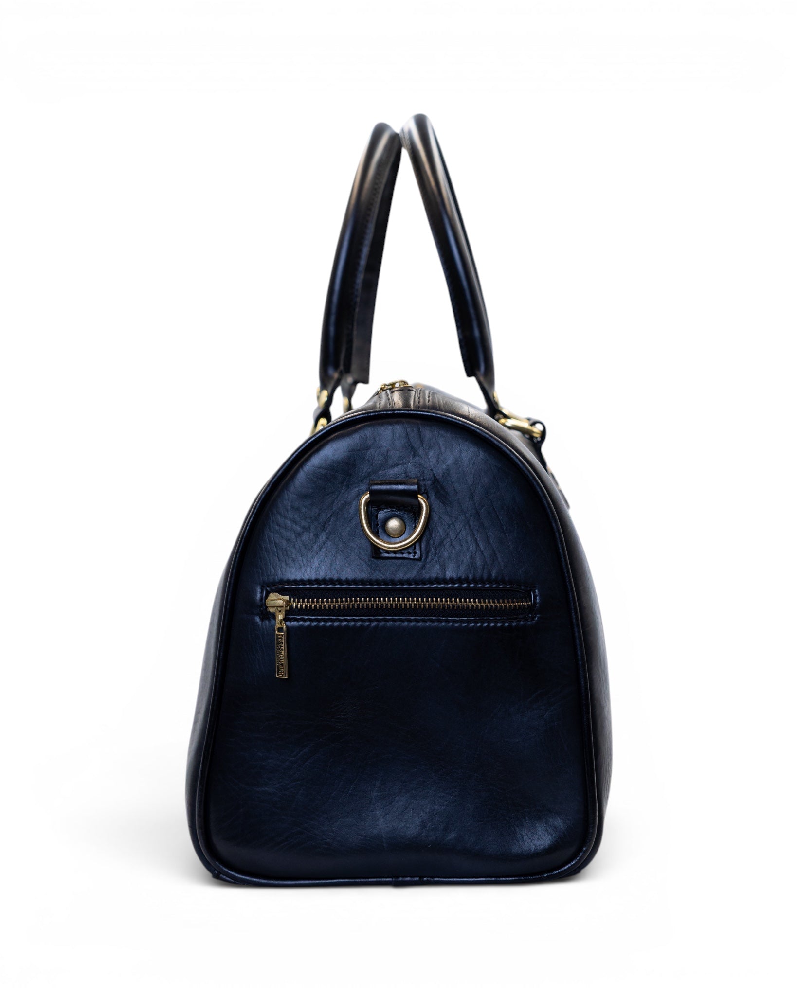 Onyx Calf Leather Duffle Bag