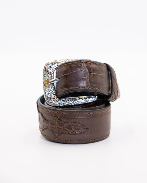 Alligator Espresso Belt