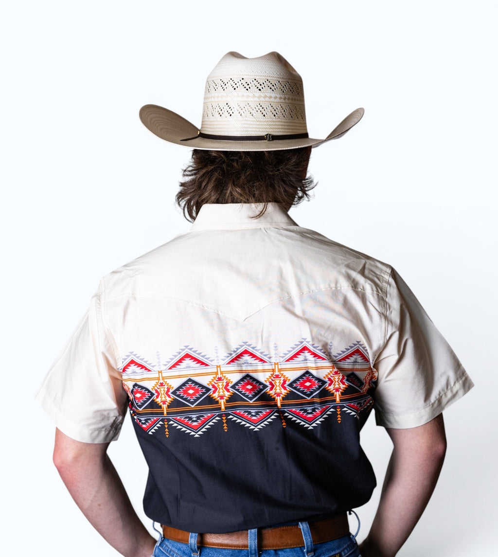 TC Sand Aztec Short Sleeve