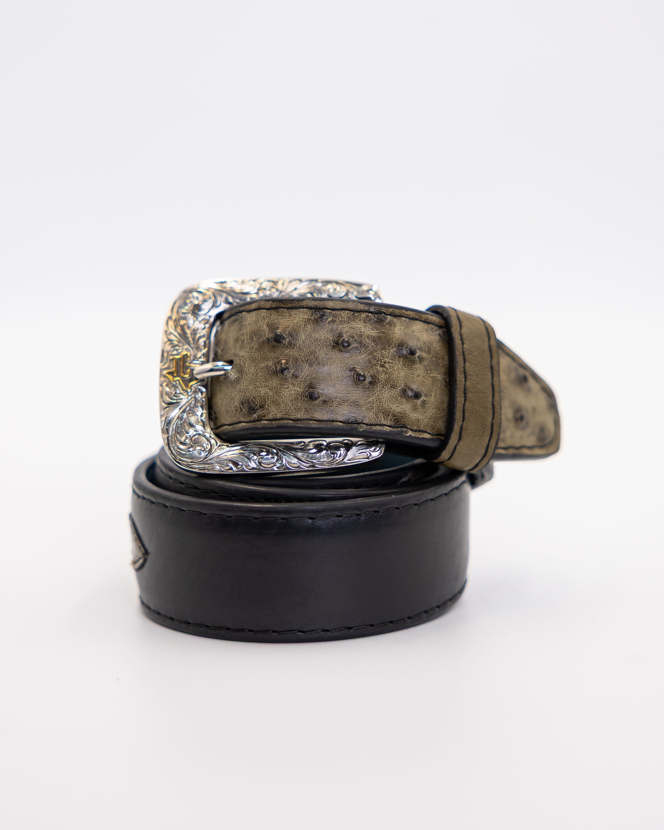 Ostrich Agave Belt